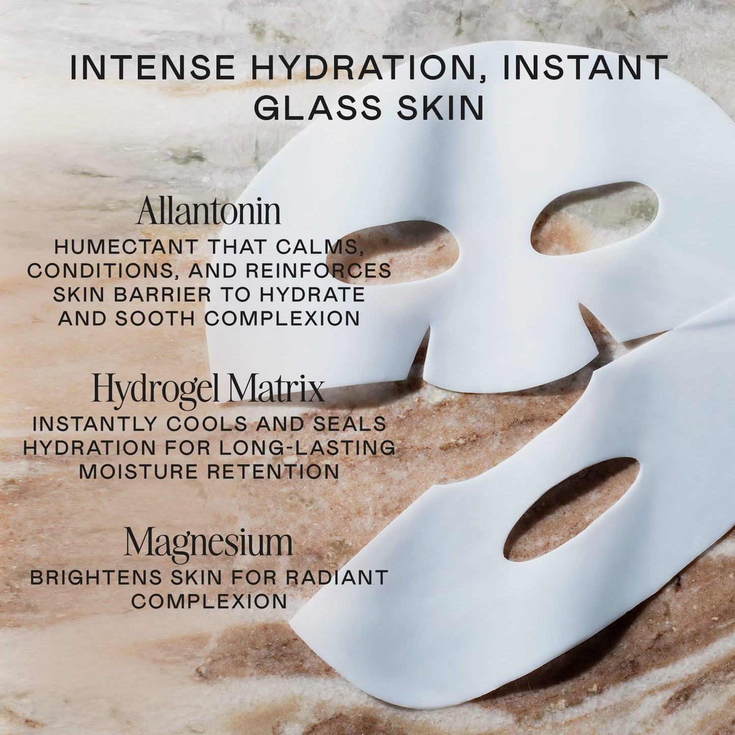 Power Mask - Mascarilla facial coreana en lámina para efecto piel de cristal