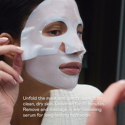 Power Mask - Mascarilla facial coreana en lámina para efecto piel de cristal