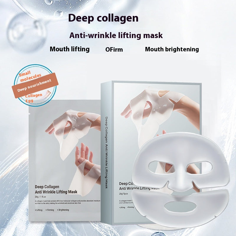 Mascarilla lifting antiarrugas de colágeno profundo