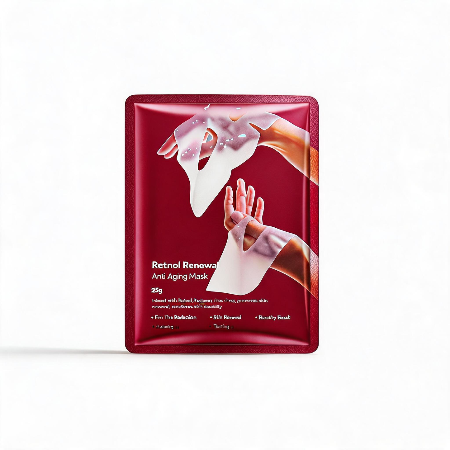 Mascarilla renovadora anti-edad en lámina con retinol