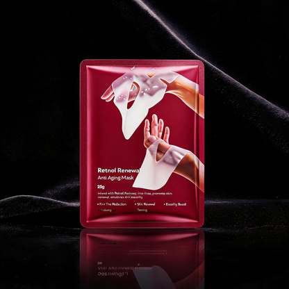 Mascarilla renovadora anti-edad en lámina con retinol