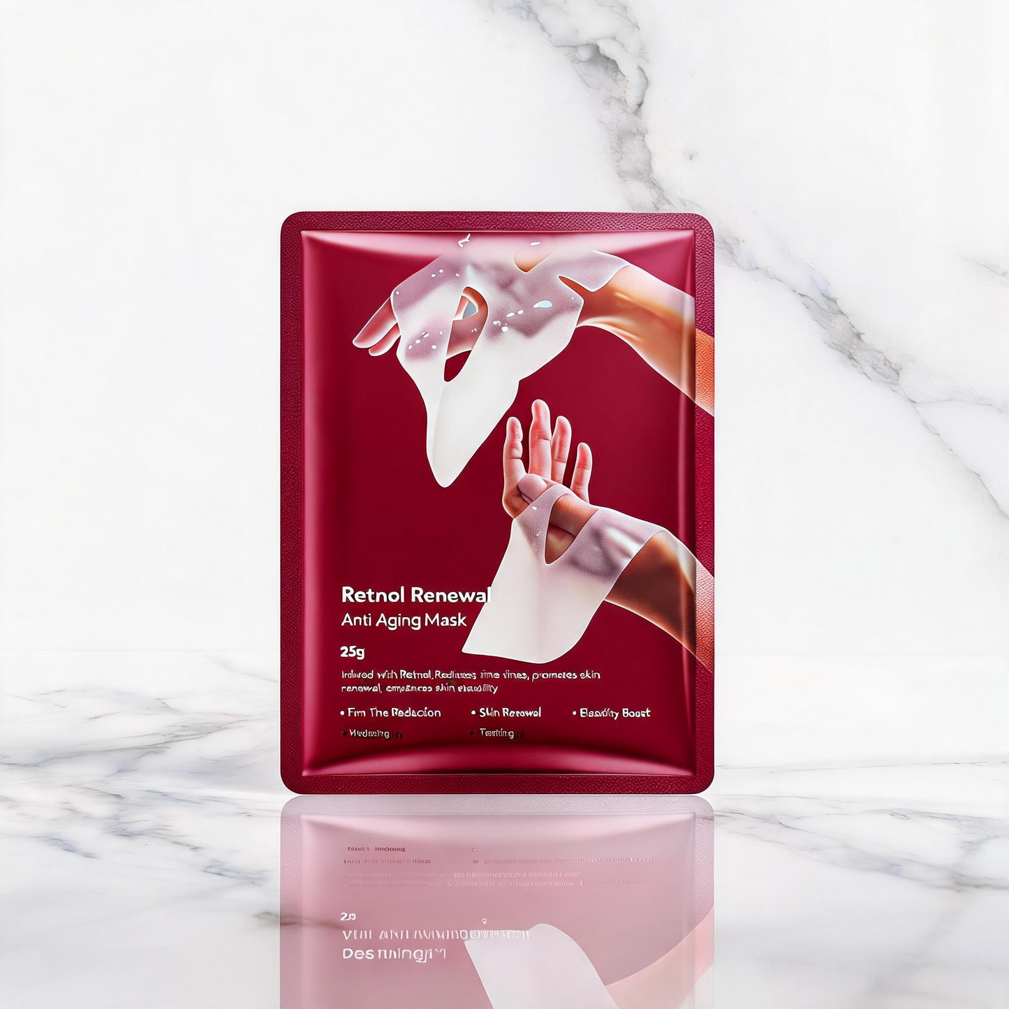 Mascarilla renovadora anti-edad en lámina con retinol