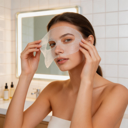 Mascarilla purificante en lámina con aceite de árbol de té