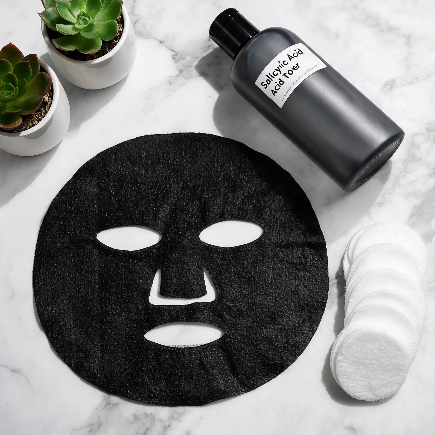 Mascarilla purificante de poros en lámina con ácido salicílico