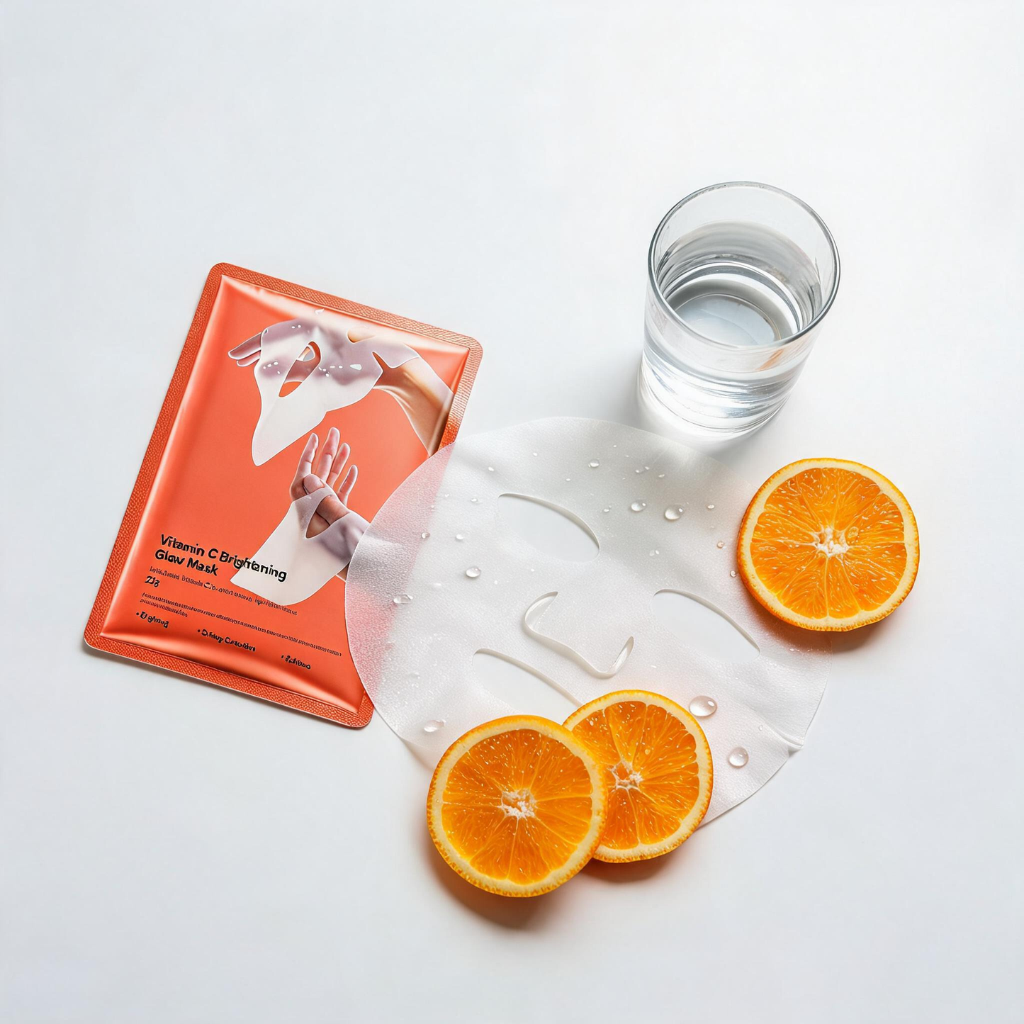 Mascarilla iluminadora en lámina con vitamina C